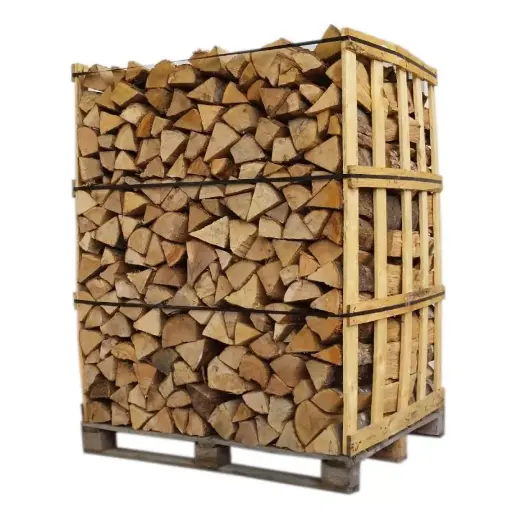 Bûches de Bois Bouleau Sec 50 cm - Stère