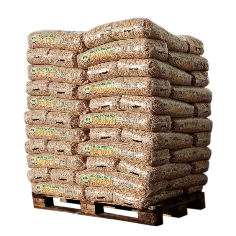 Granulés Bio Energy : palette de 66 sacs de 15 kg
