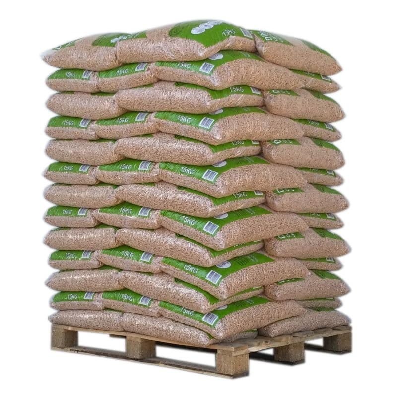 Granulés DIN : palette de 65 sacs de 15 kg