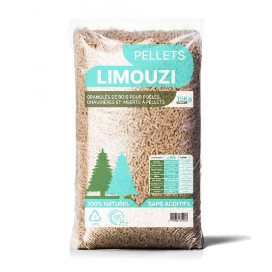 Granulés Limouzi : palette de 66 sacs de 15 kg